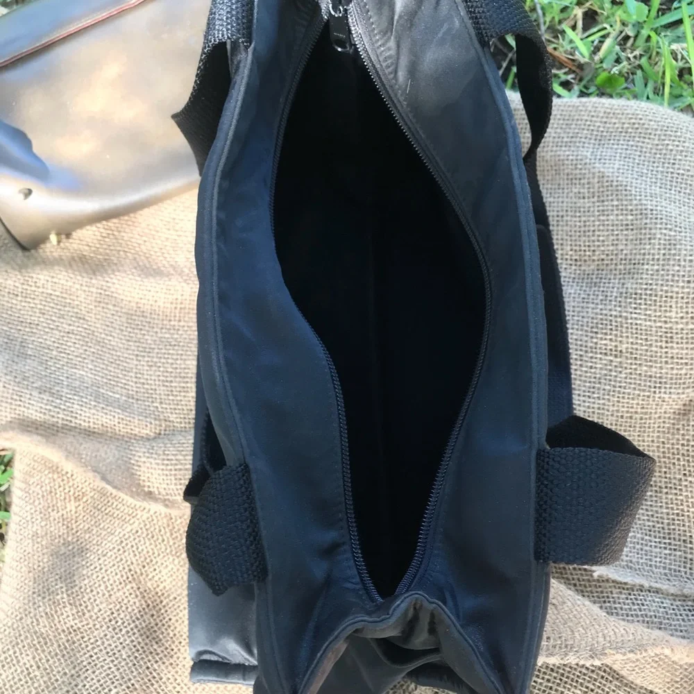 Large Black Kate Spade Tote 10”H x 14 1/2” L